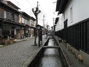 飛騨古川の街並み